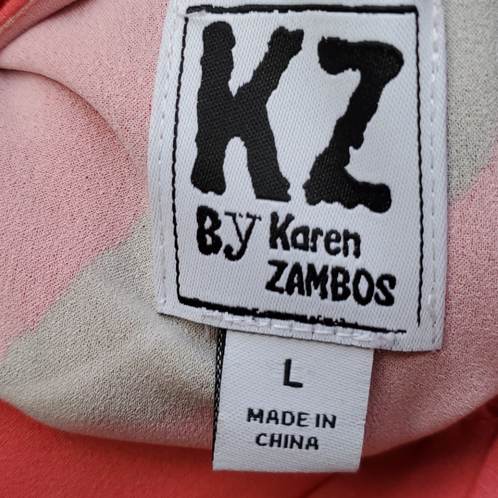 KZ Karen Zambos 🪶 Feather Asymmetrical tier Dress - Picture 7 of 15